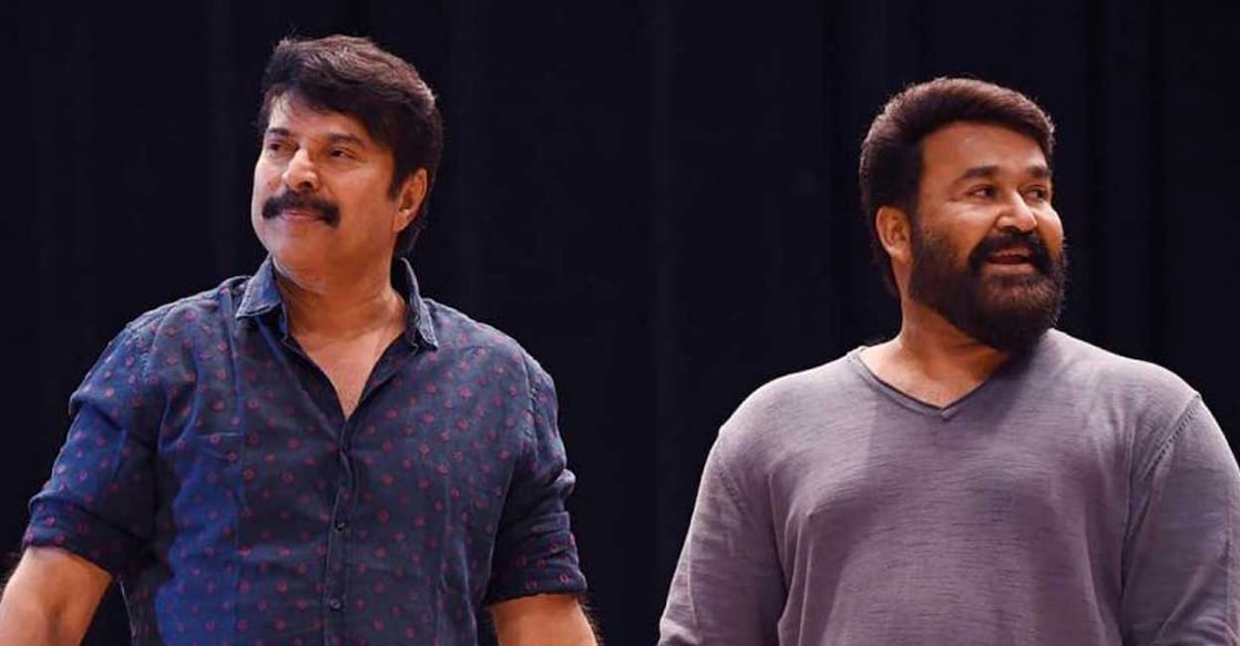 Mammootty and Mohanlal Mammootty and Mohanlal. Photo: Mammootty/Facebook