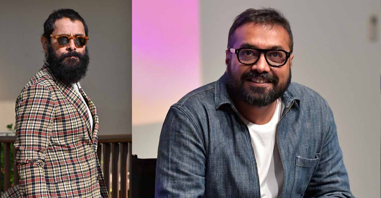 Combo image of Chiyaan Vikram and Anurag Kashyap. Photos: AFP