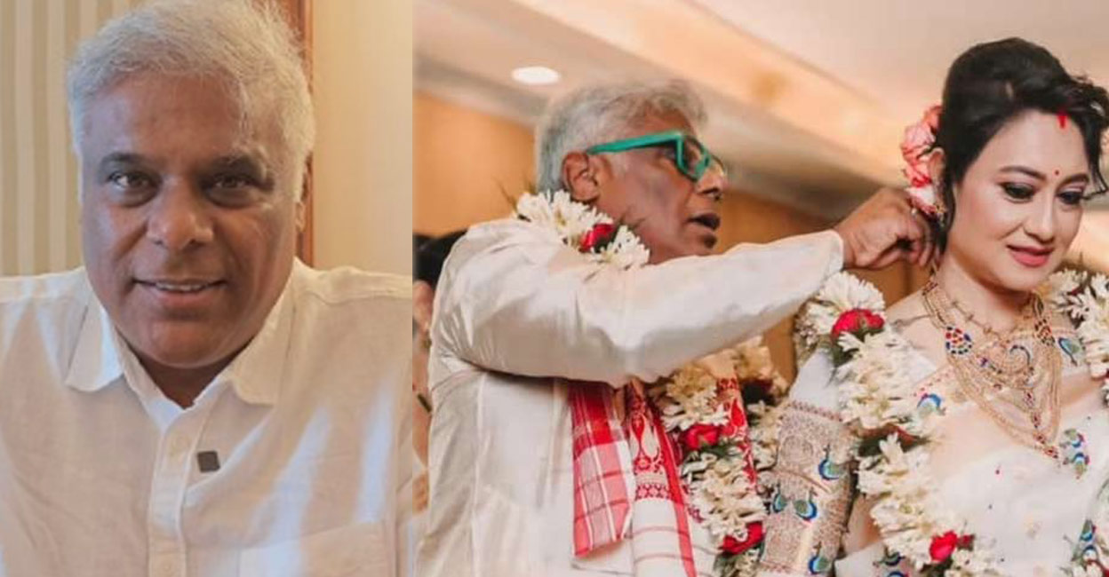 Ashish says he had a firm belief he wanted to get married the second time. Photo: Twitter
