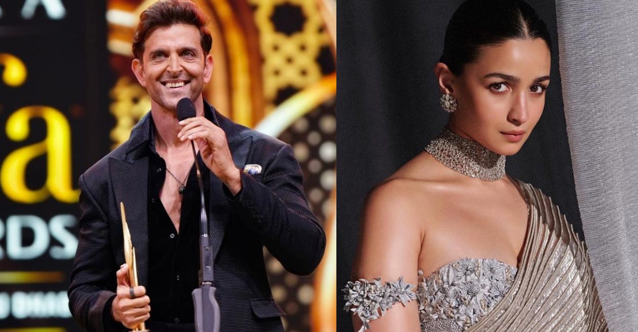 alia-bhatt-hrithik-roshan Hrithik Roshan won the best actor award for his role in 'Vikram Vedha', while Alia Bhatt bagged the award for her performance in 'Gangubai Kathiawadi'