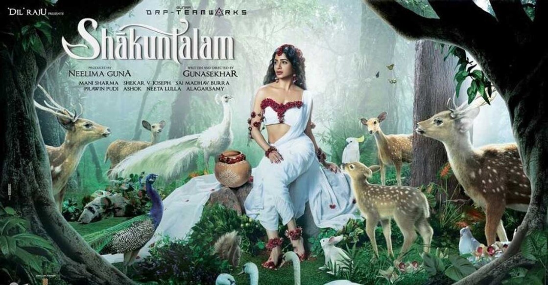 Shaakuntalam Movie Poster. Photo: Samantha/Instagram