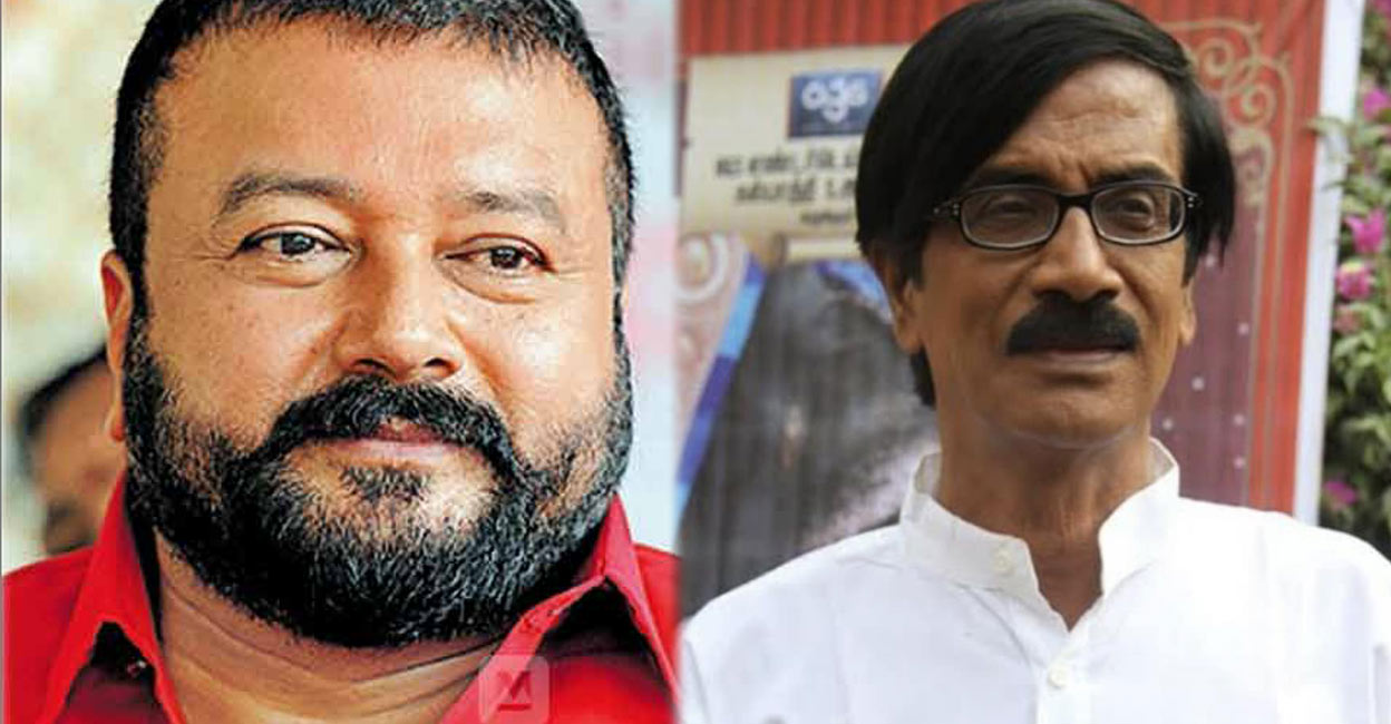 ktm-jayaram-vaikom-temple-sq Manobala had started off his career as a director. Photos: Facebook
