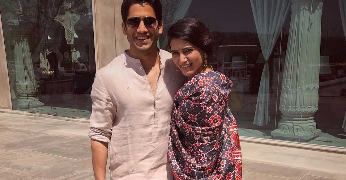 Naga Chaitanya, Samantha. Photo: Instagram/@chayakkineni