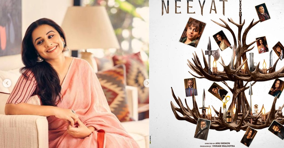 Neeyat marks Vidya Balan’s return to theatres after her successful stint on digital with three super hit films that premiered on Prime Video. Photo: Instagram | balanvidya