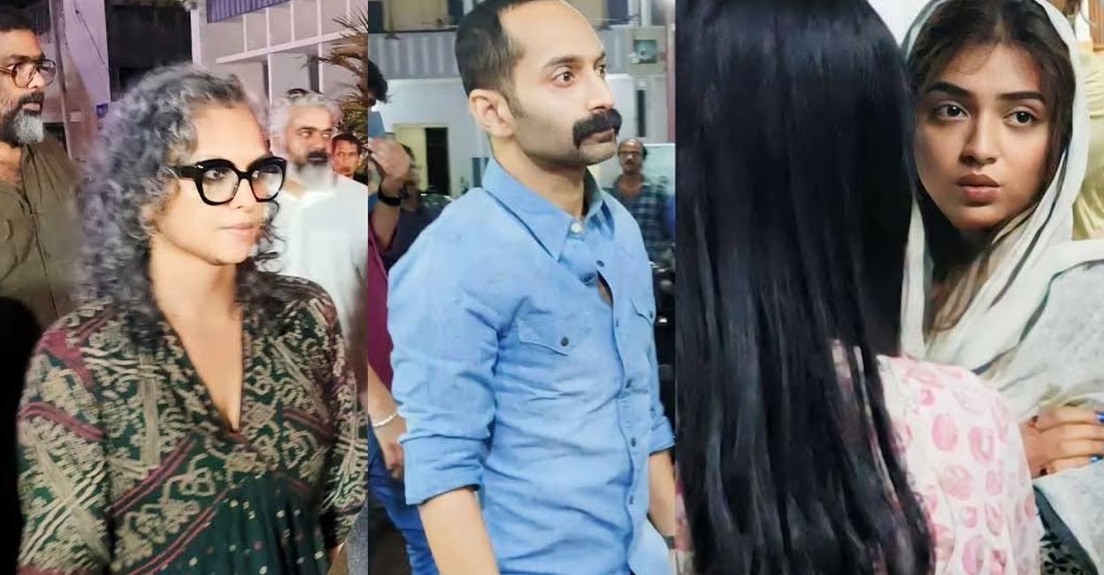 jyothirmayi-fahadh-nazriya Thahir Mattanchery was a well-known production controller in Mollywood. Photos: YouTube stills.