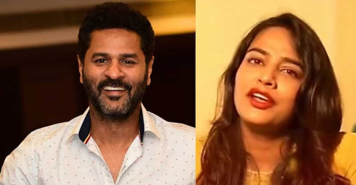 Prabhudeva and wife At the age of 50, Prabhudeva expressed his joy and fulfilment with this latest addition to his family. Photo: Manorama