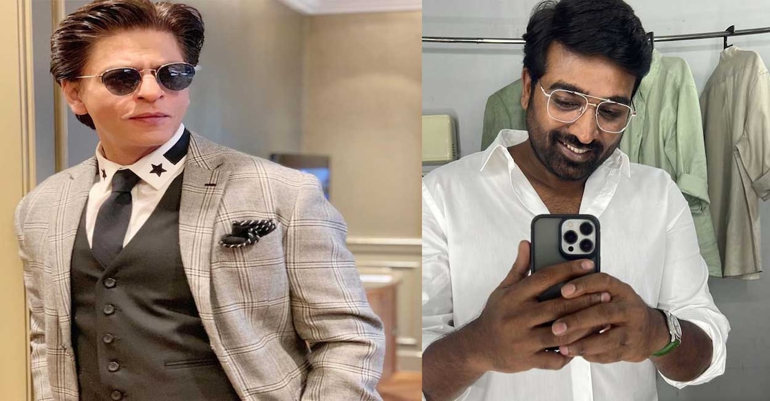 srk-vijay-sethupathi SRK and Vijay Sethupathi. Photo: Instagram/Shah Rukh Khan/Vijay Sethupathi