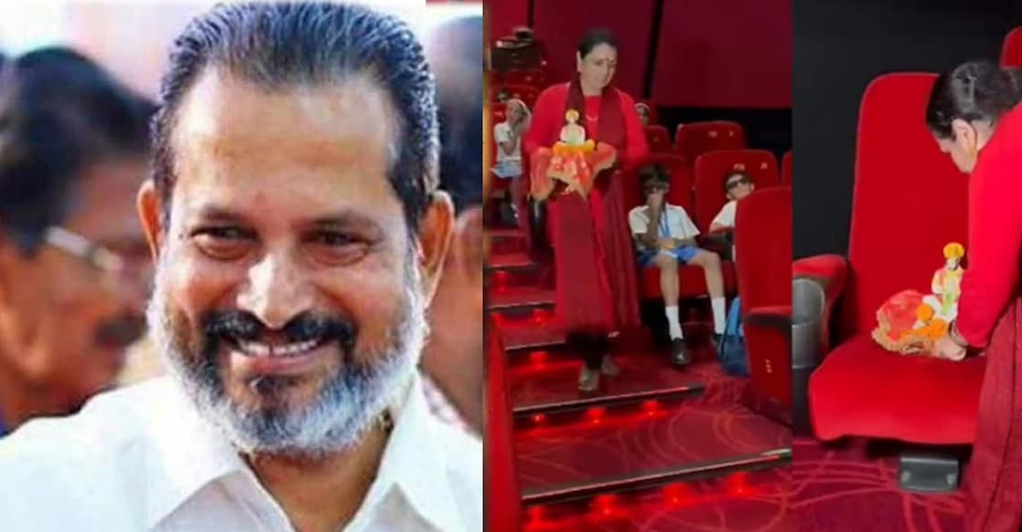 adipurush-kerala-theatre FEUOK president K Vijayakumar said not even one theatre in Kerala, which screened ‘Adipurush’ registered a footfall above 50 per cent on the opening day. Photo: Twitter