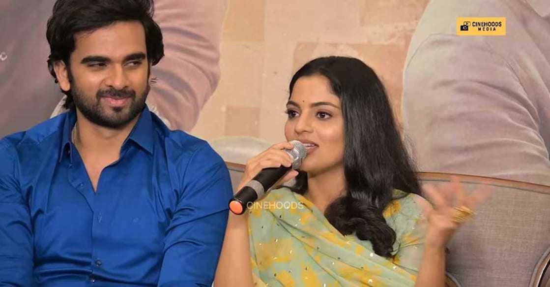Ashok Selvan and Nikhila Vimal. Photo: Youtube/Cinehoods