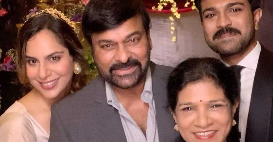 Chiranjeevi said that the occasion holds immense significance for the family as 'we had been wishing for Ram Charan and Upasana to become parents for many years'. Photo: Instagram/Chiranjeevi 