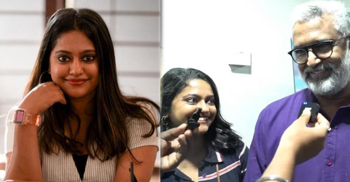 Zaviour who was standing next to him couldn’t stop grinning when she heard his response regarding the film. Photo: YouTube still