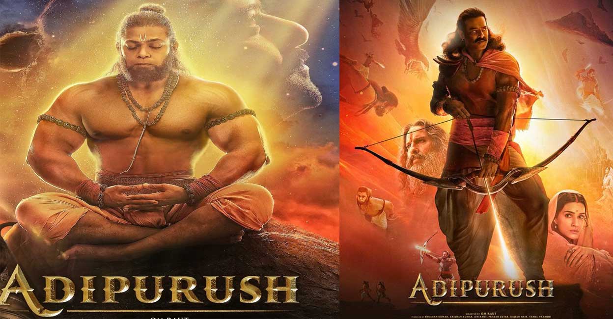 Adipurush movie posters. Photo: IMDb