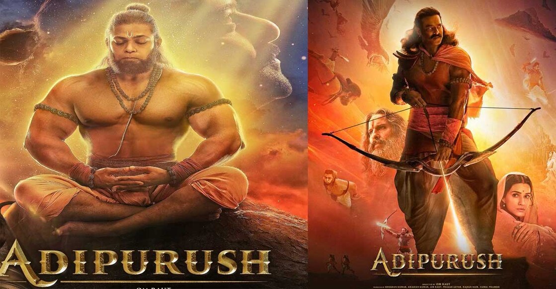 Adipurush movie posters. Photo: IMDb