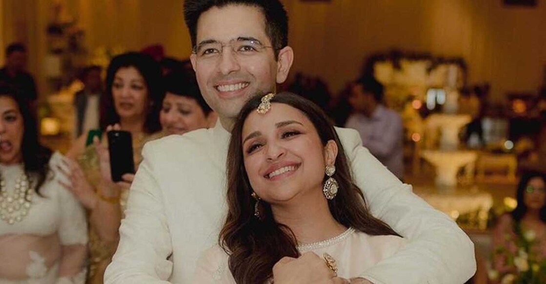 Parineeti Chopra and Raghav Chadha. Photo: Parineeti Chopra/Instagram