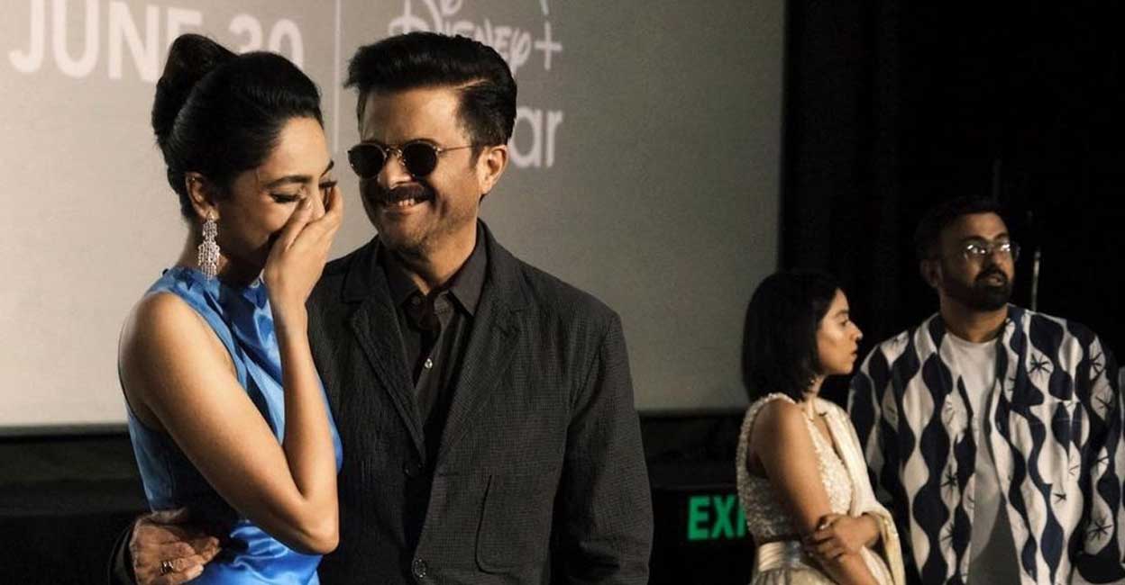 Sobhita Dhulipala and Anil Kapoor. Photo: Instagram/Sobhita Dhulipala