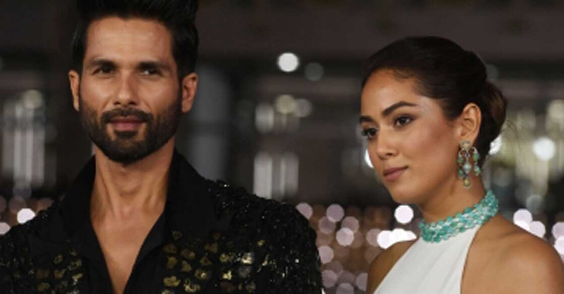 Shahid Kapoor and Mira Rajput. Photo: IANS
