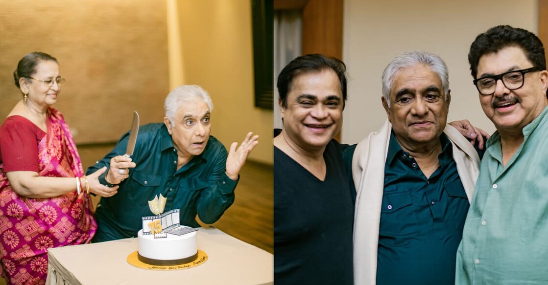 Friends, former co-actors and directors from the film and Television industries, including the cast and crew of shows like 'Nukkad' and 'Yeh Jo Hai Zindagi Gang To' got together to celebrate the life and times of the veteran actor. Photos: Special arrangement.