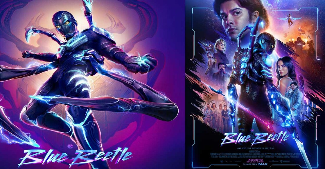 Blue Beetle posters. Photo: IMDb