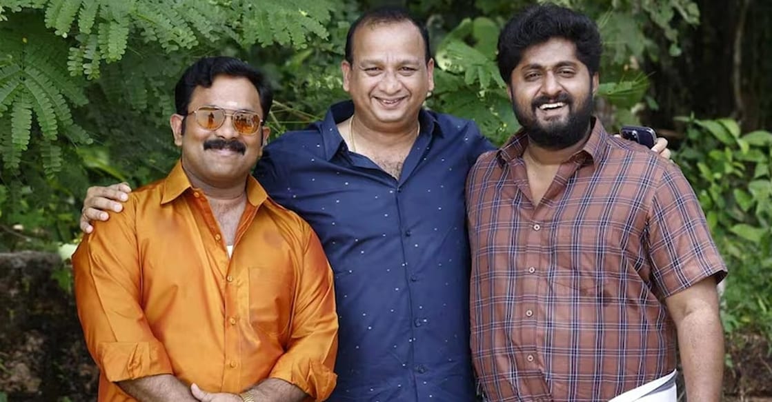 Producer Murali Kunnumpurath has written a note praising Aju Varghese and Dhyan Sreenivasan. Photo | Facebook