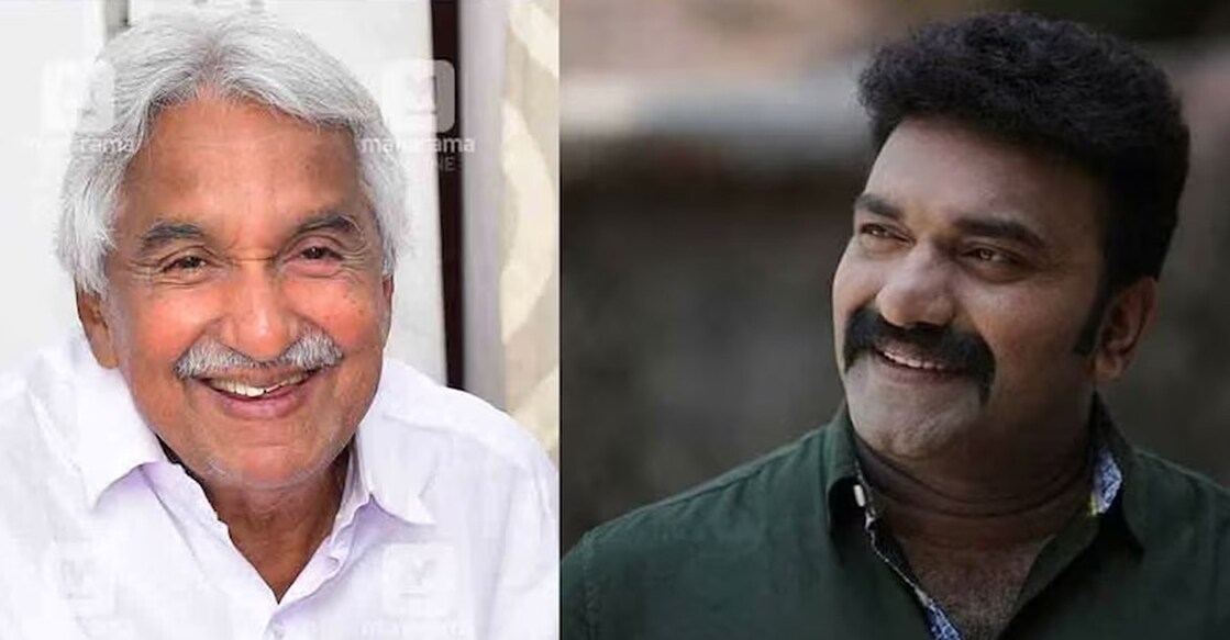 Nazeer personally met Chandy for the first time at Karukachal, the former’s native place. Photo: Manorama archives | Facebook