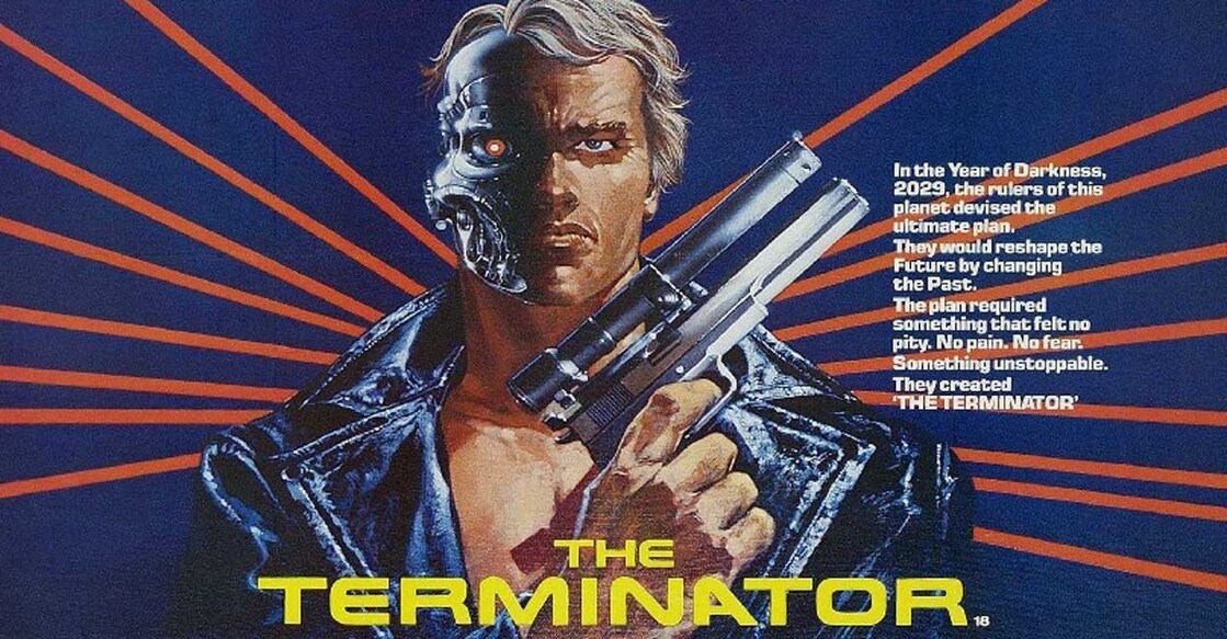 The Terminator movie poster. Photo: IMDb
