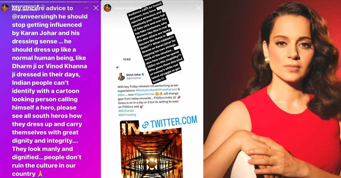 Kangana also had a word of advise for Ranveer Singh. Photo: IANS