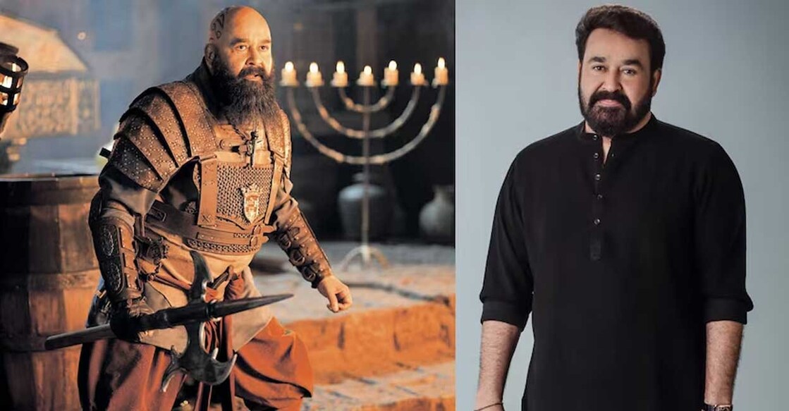 Mohanlal in Barroz. Photo: Manorama Online