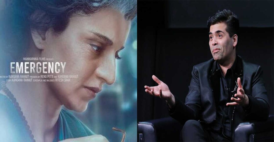 Kangana Ranaut, Karan Johar. Photo: IMDb