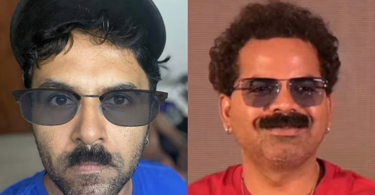 Most of the memes compared Vinay's new look with Jagathy’s Oommen Koshy in ‘CID Unnikrishnan BA BEd,’ among others. Photo: Facebook
