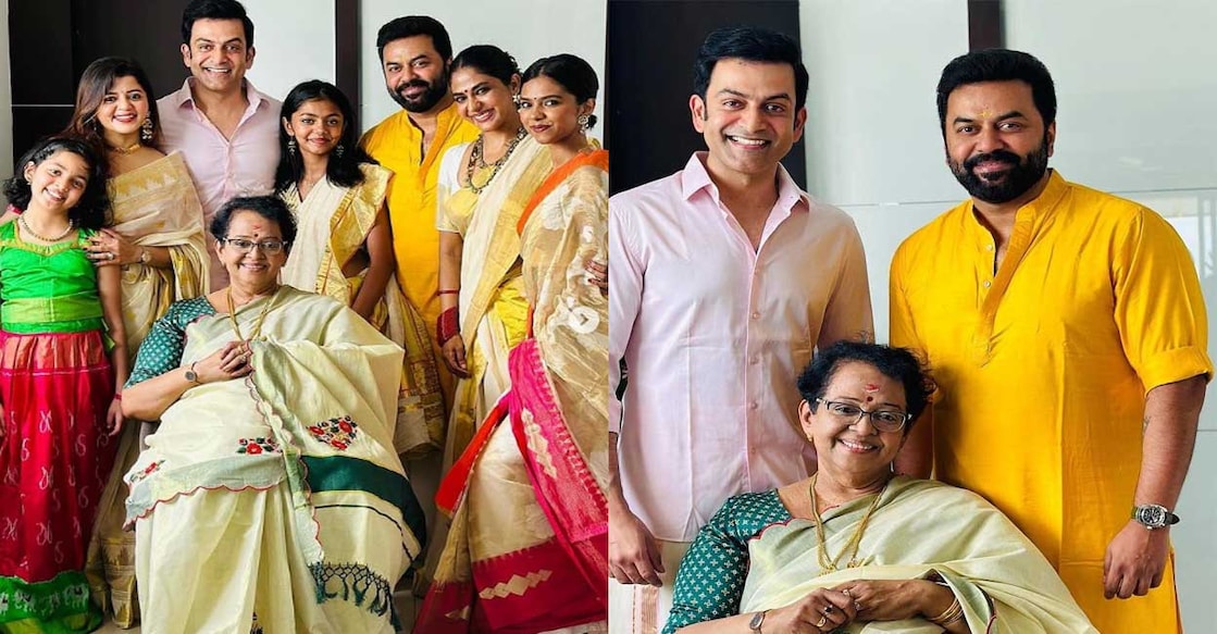 Prithviraj and family. Photo: IANS/Instagram/Prithviraj