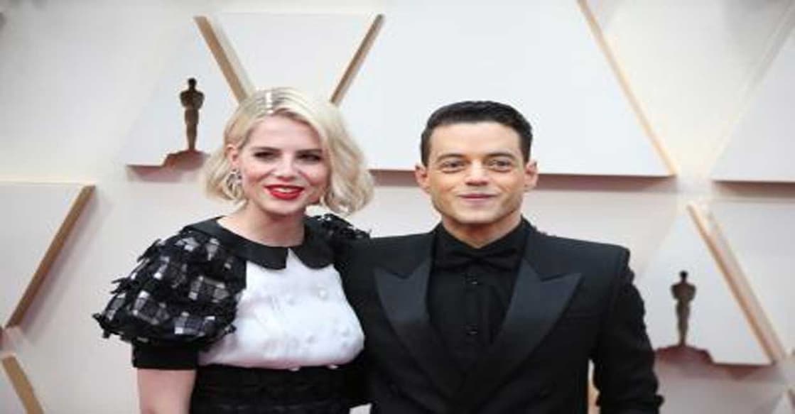 Rami Malek, Lucy Boynton. Photo: IANS