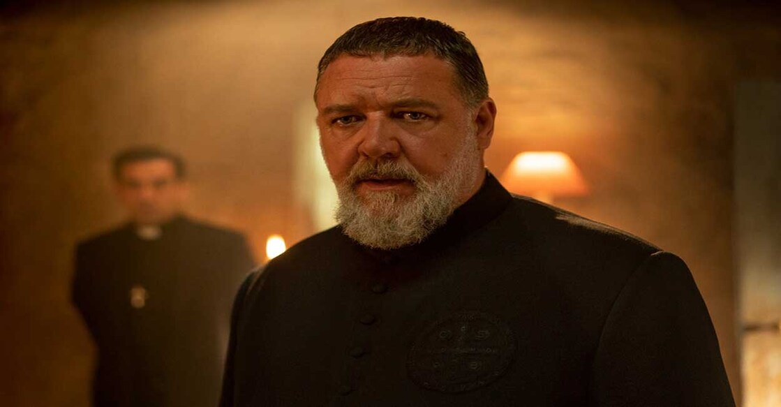 Russell Crowe in 'The Pope's Exorcist'. Photo: IMDb