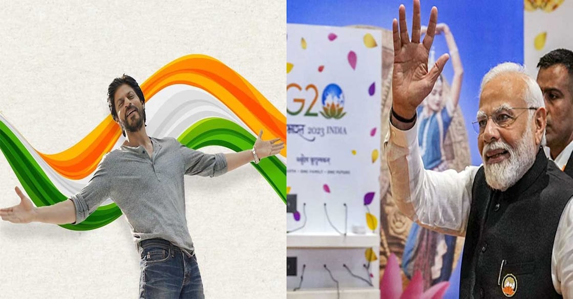 SRK, PM Modi Shah Rukh Khan. PM Narendra Modi. Photo: Instagram/Shah Rukh Khan/PTI