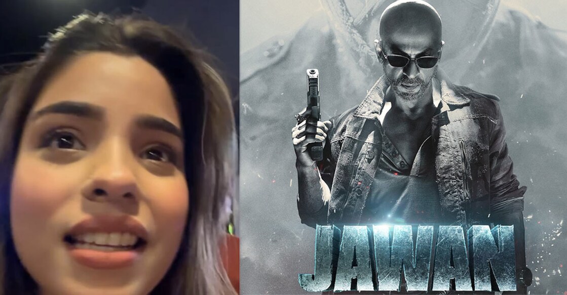 Sahir Rashid said she had been very excited about watching an SRK film in theatres after long. Video still | Instagram