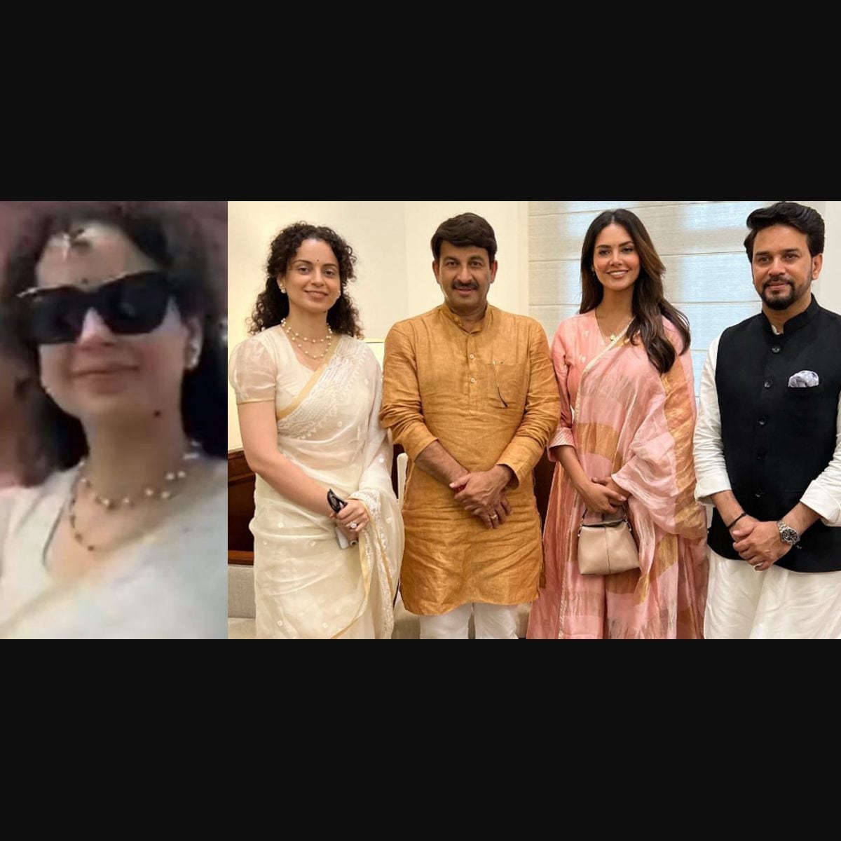 Kangana Ranaut is all praise for PM Modi as she, Esha Gupta visit new  Parliament building | Entertainment News | Onmanorama