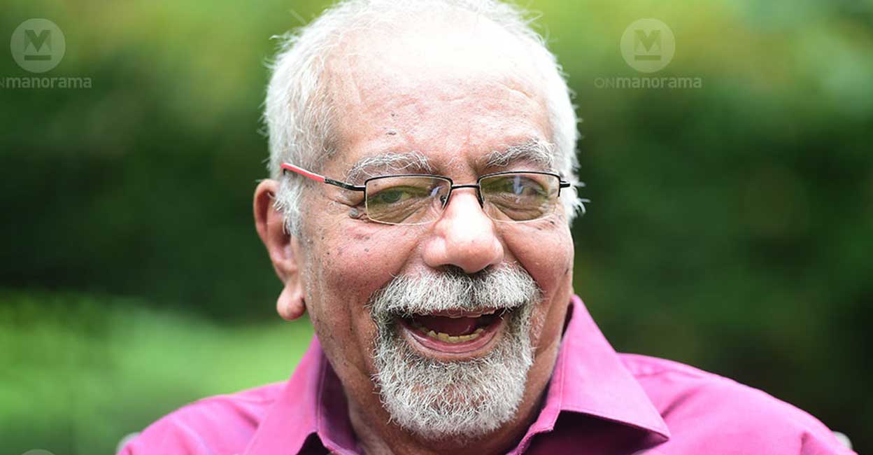 K G George. Photo: Robert Vinod/Manorama