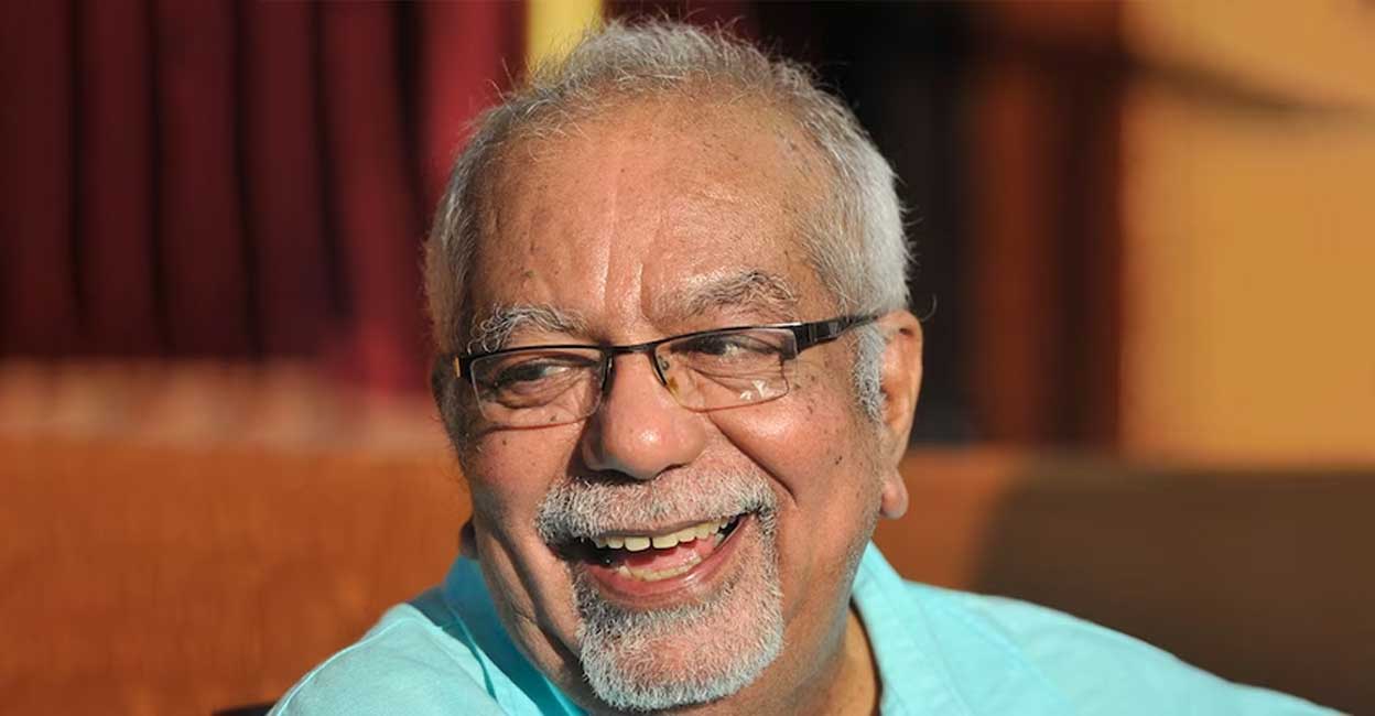 K G George. Photo: Manorama Online