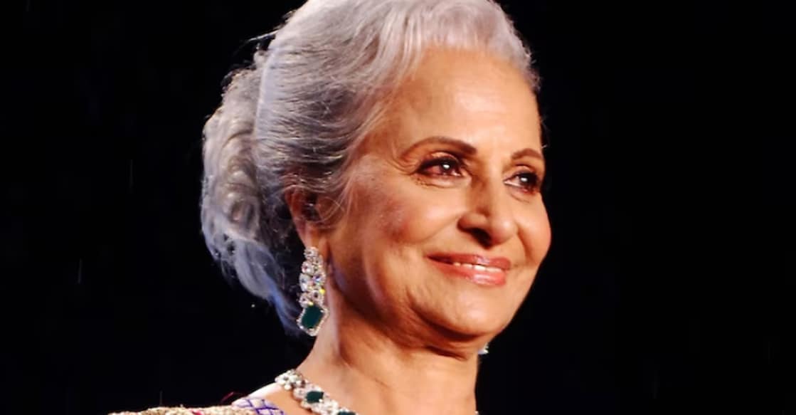 Rehman, 85, made her acting debut with the 1955 Telugu films. Photo: AFP