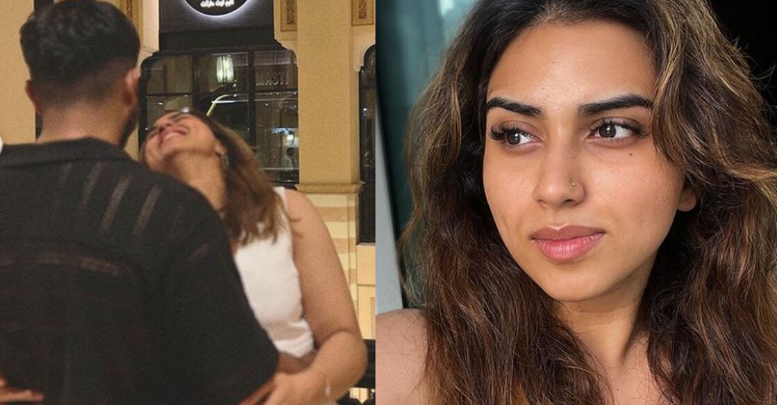 Malavika Jayaram previously shared a video of her holding hands with a man while sitting in a car. Photos: Instagram | malavika.jayaram