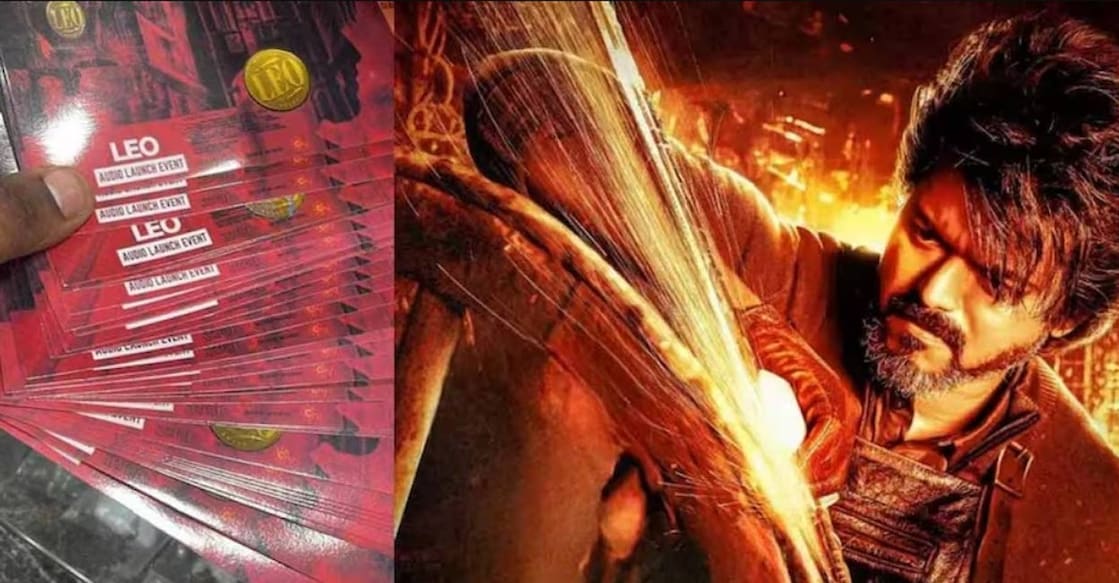 leo-audio-launch The event was scheduled to be held on September 30 | Movie poster