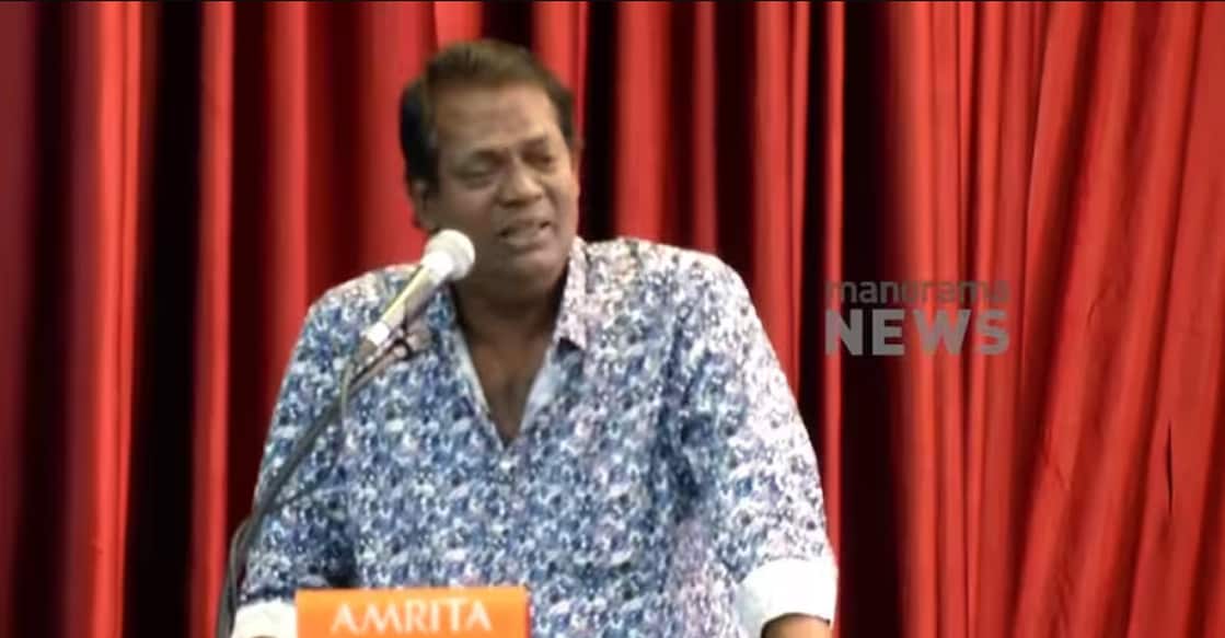 Salim Kumar said he once vomited a lot of blood after being treated by a fake doctor. Photo: Manorama News