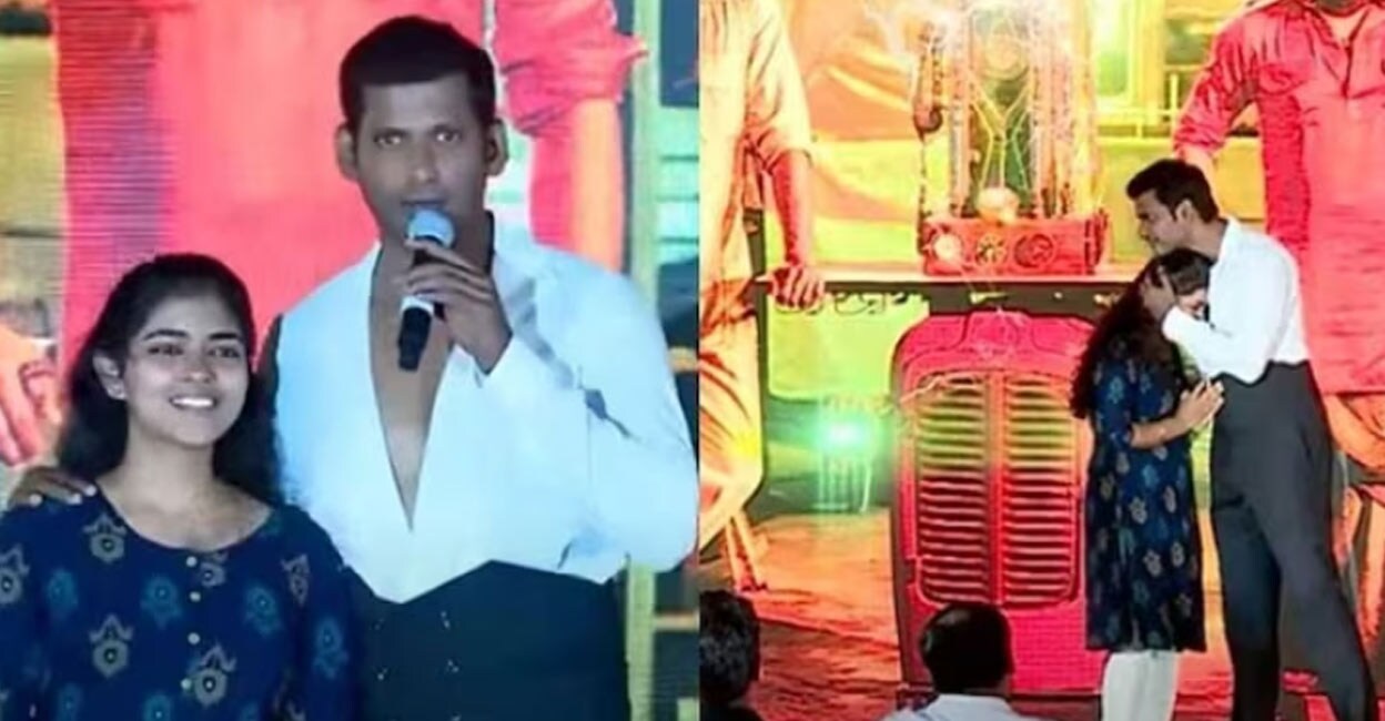 Vishal has been funding Anton Mary's studies through his initiative. Video stills | YouTube