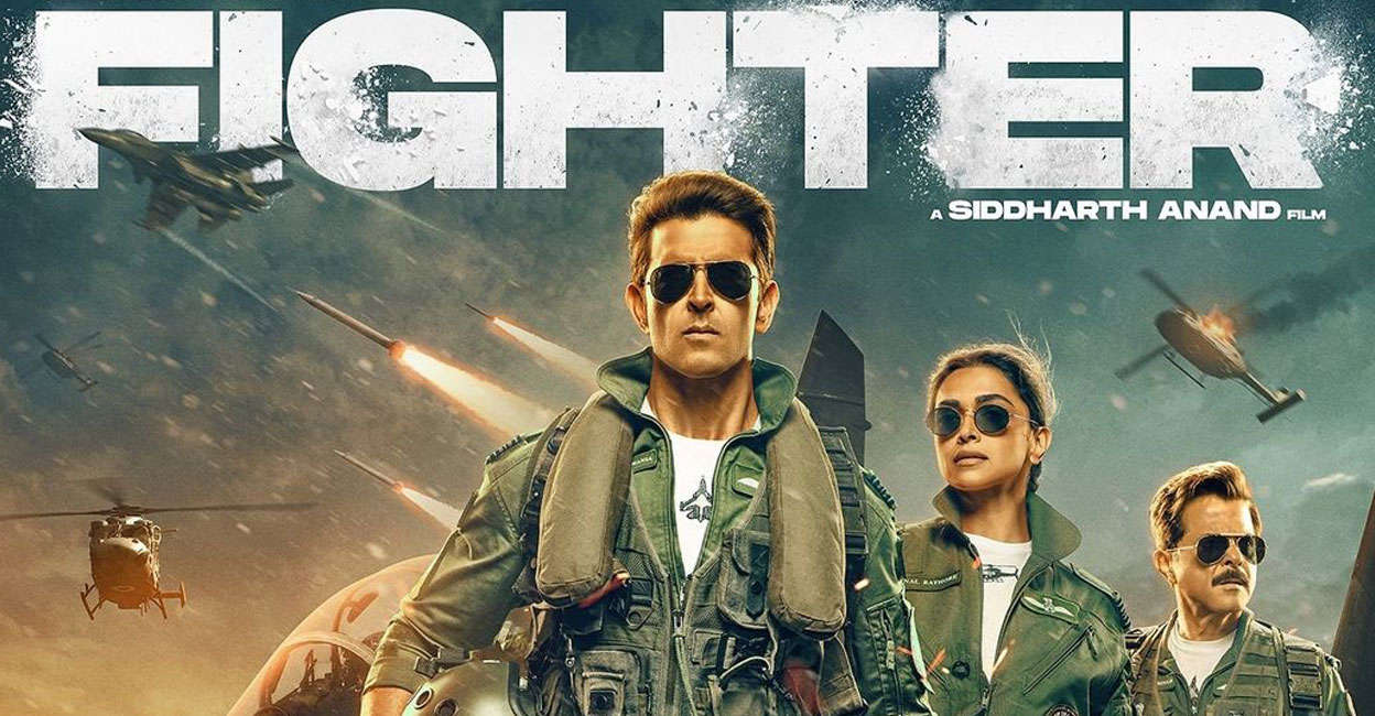 Fighter 'Fighter' poster. Photo: Instagram/Deepika Padukone