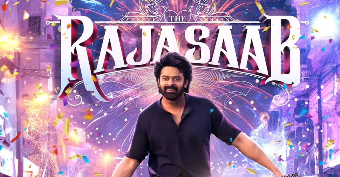 'The Raajasaab' poster. Photo: Instagram/Prabhas