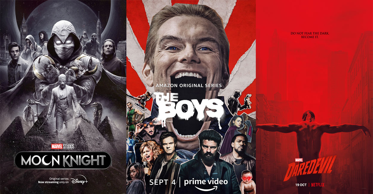 superhero-series Posters of web series. Photo: IMDb