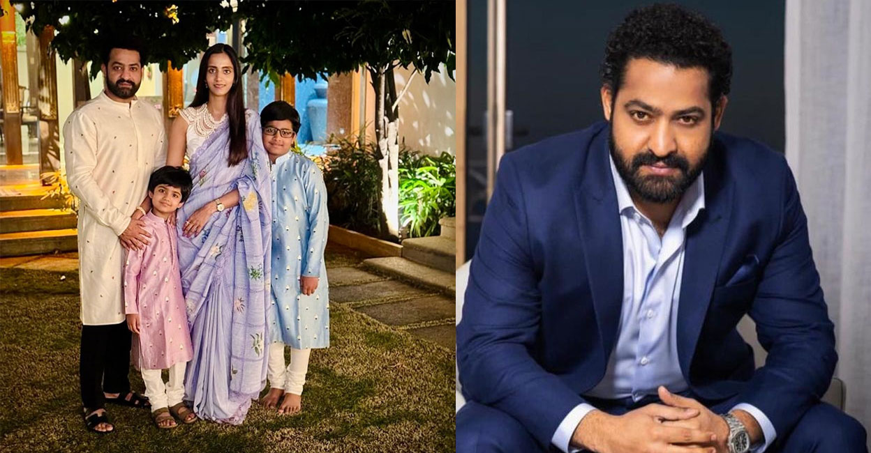 Jr NTR and family. Photo: Instagram/Jr NTR