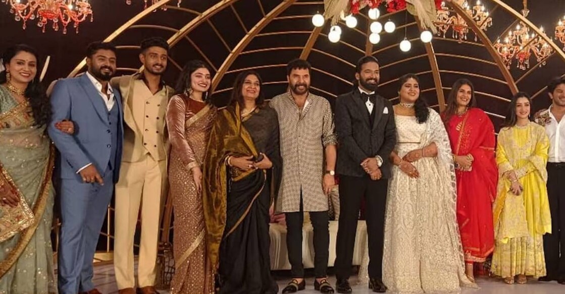 Suresh Gopi's daughter Bhagya tied the knot with Sreyas Mohan on Wednesday. Photo | YouTube