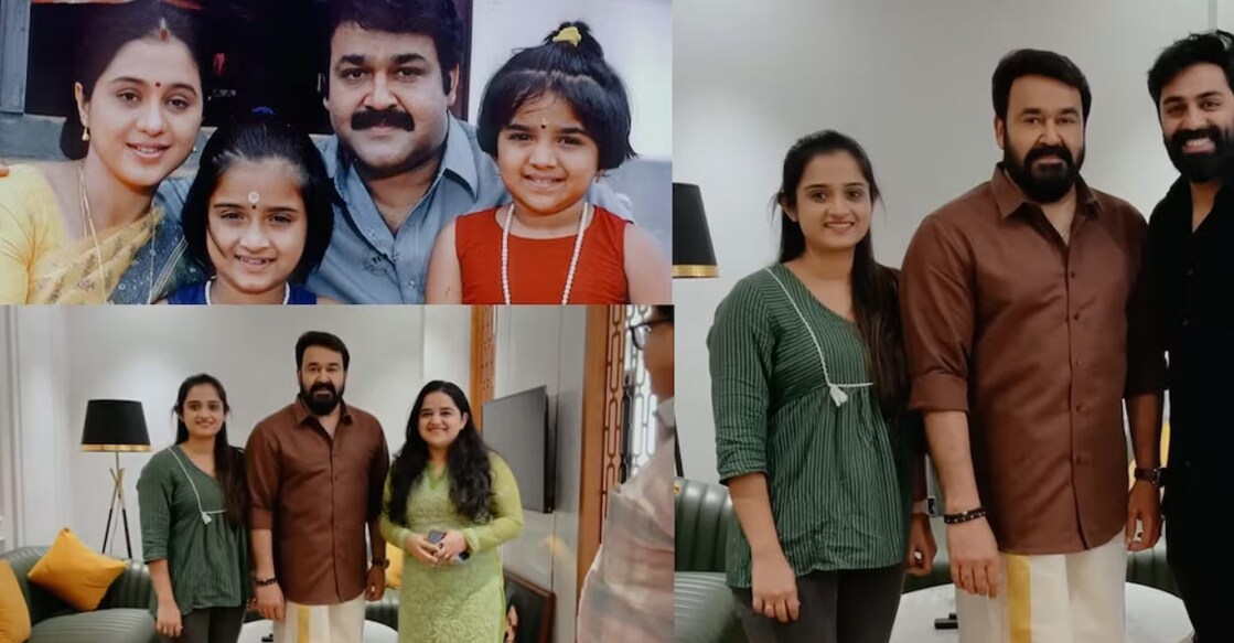 Gopika and her sister Keerthana played the roles of Mohanlal's children in the super hit film 'Balettan.'