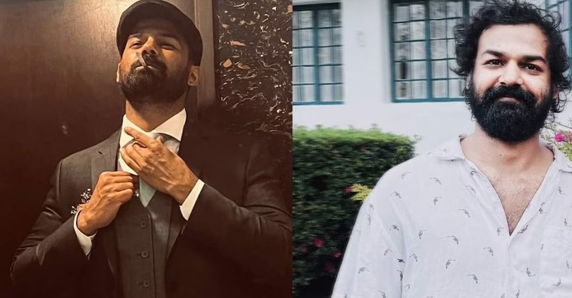 Pranav Mohanlal looked super stylish in the photo. Photo | Instagram (pranavmohanlal)