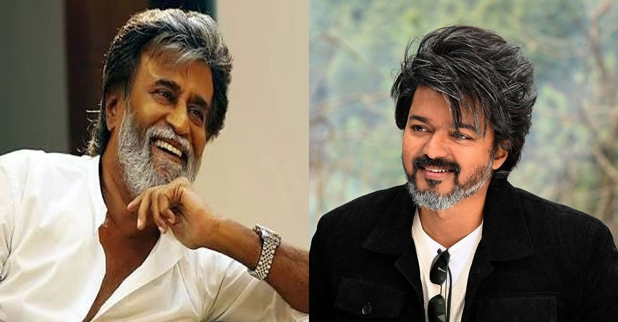 Rajinikanth, Vijay. Photo: Instagram